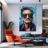 Immagine BONO - Melodia di luce | 100% originale dipinto ad acrilico